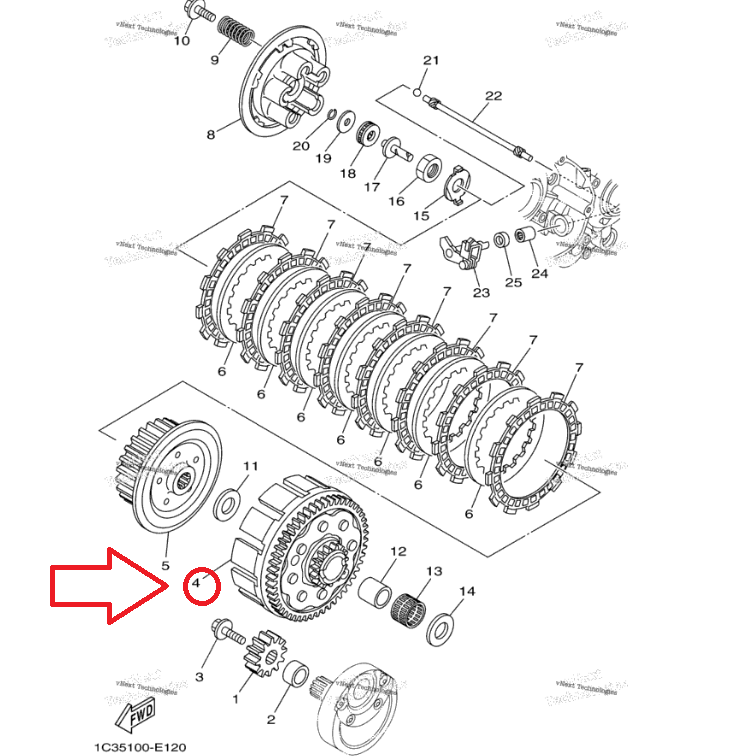 درام كلتشات YZ125