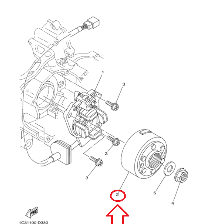 مقانيت YZ125