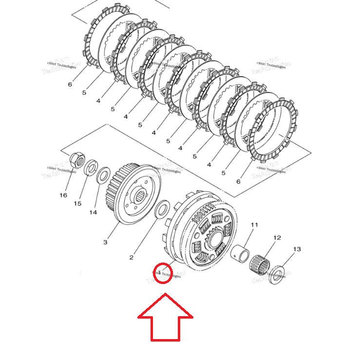 درام كلتشات MT07/R7