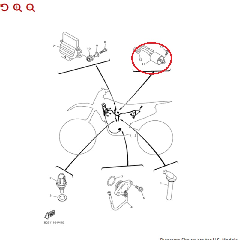 كوايل بوجي دباب YZ250F يامها وكاله 