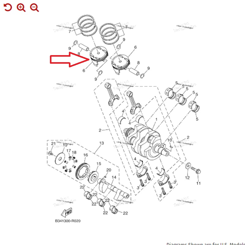 بستم دباب XSR700  ياماها وكاله