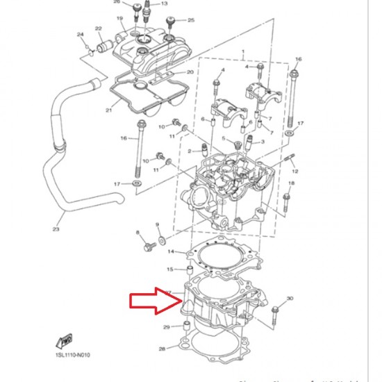 سرندل دباب ياماها YZ450F وكاله