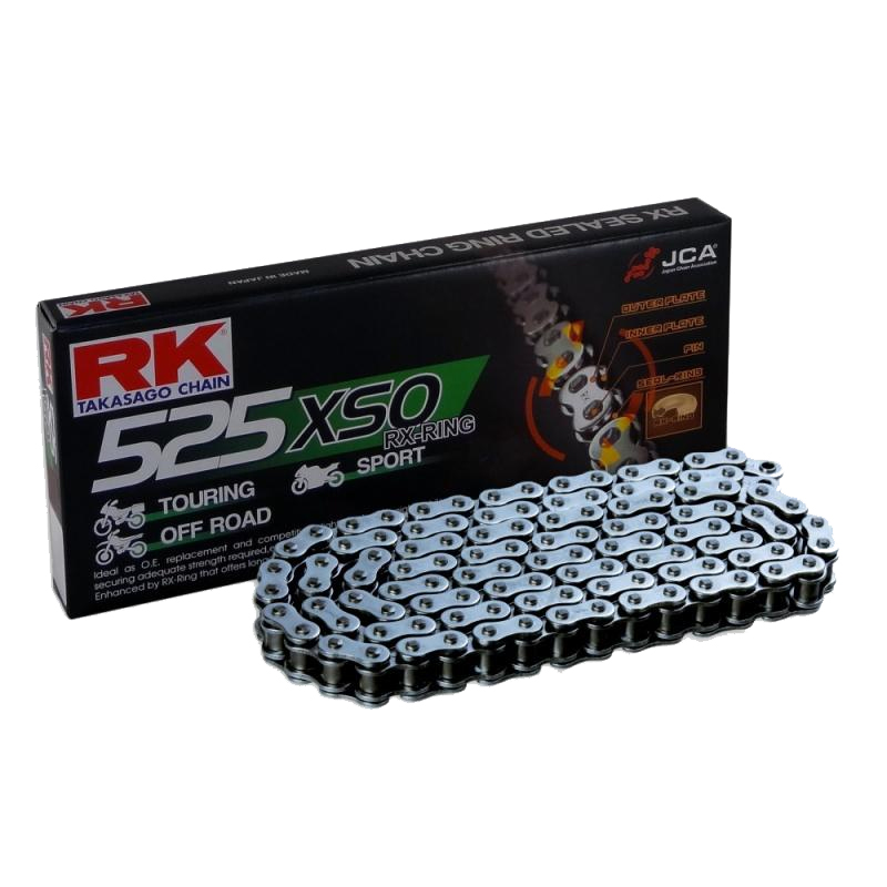 جنزير RK مقاس 525 طول 150 فضي