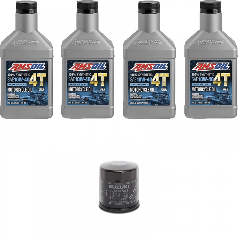 طقم زيت سيفون AMsoil وسيفون سوزوكي وكاله