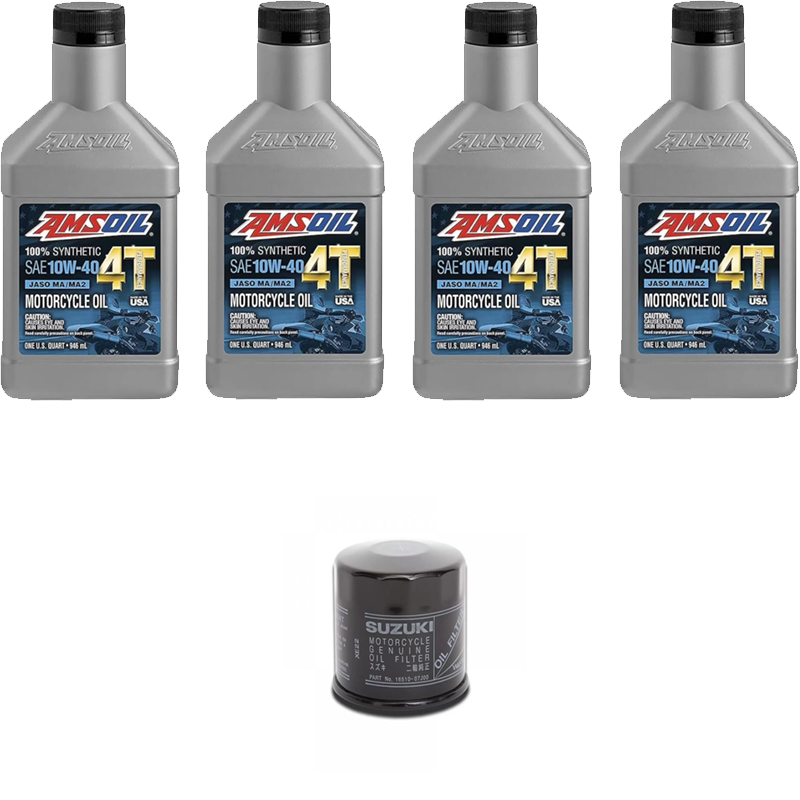 طقم زيت سيفون AMsoil وسيفون سوزوكي وكاله