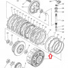 حديد كلتش رابتر وكالة Plate, Friction 2 INCL. IN CLUTCH PLATE KIT