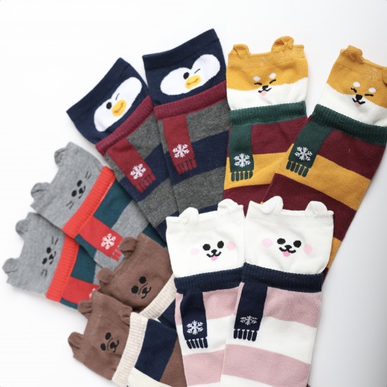 مجموعه جوارب شتويه من عجيب