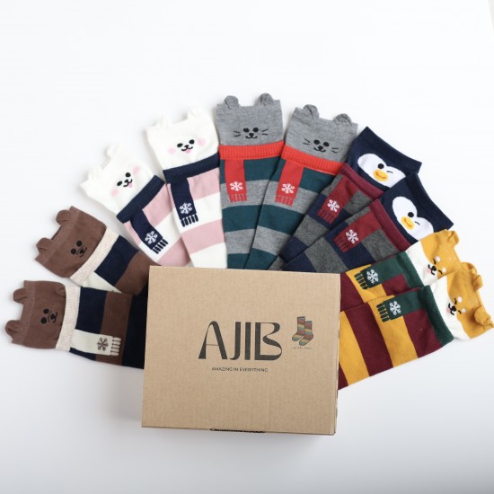 مجموعه جوارب شتويه من عجيب
