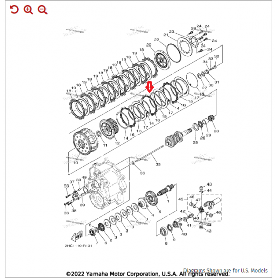 سبرنج كلتش بقي YXZ1000 وكالة