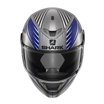 خوذة Shark Skwal 2 Hallder Helmet رمادي ازرق