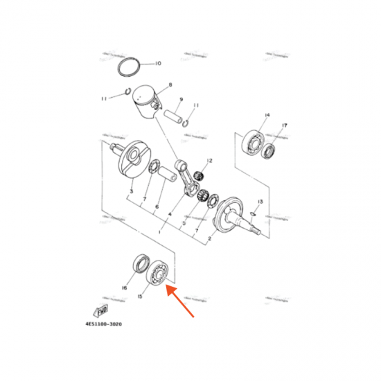 رمان بنس كرنك (2) YZ85 وكالة