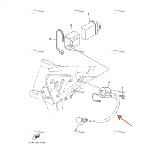 كويل بوجي YZ85 وكالة