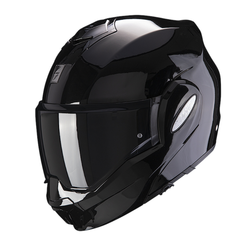 ‫Scorpion Exo-Tech Evo Solid Helmet مودلار اسود لماع