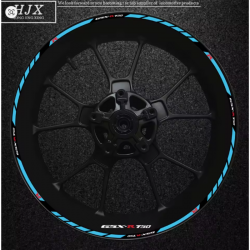 ‫استكر علي حواف الجنط GSXR