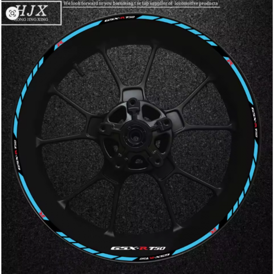 ‫استكر علي حواف الجنط GSXR