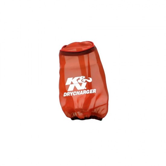 غلاف فلتر الهواء جاف مخروطي دائري أحمر من K&N