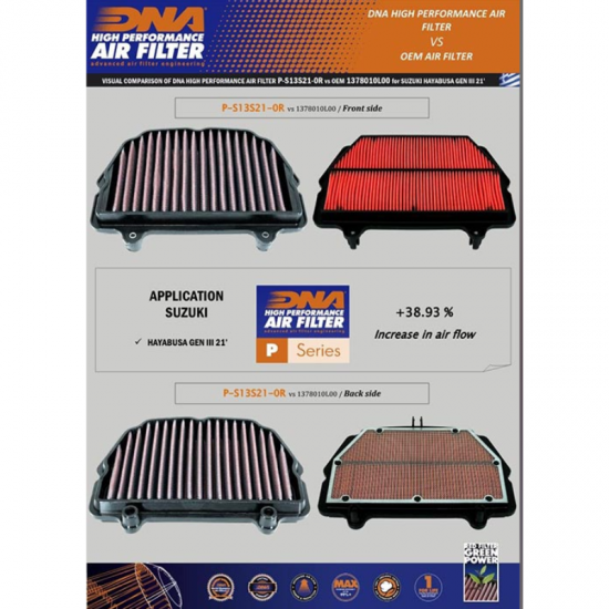 فلتر هواء DNA هايبوزا الجيل الثالث