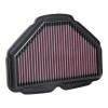 فلتر الهواء عالي الأداء من K&N لطراز Honda Gold Wing GL1800