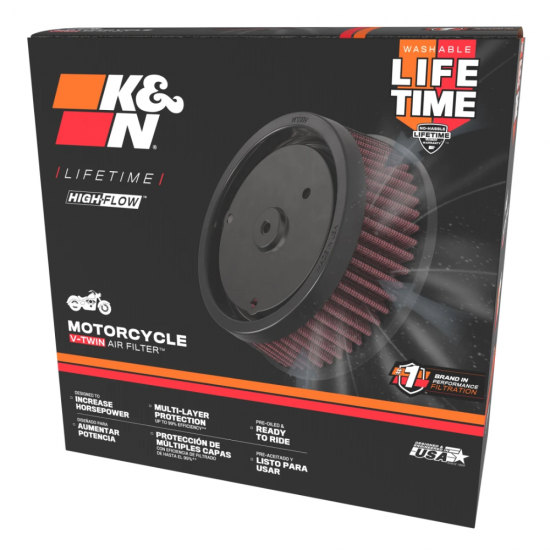 فلتر الهواء عالي التدفق من K&N لـ Harley Davidson VRSCA V-Rod