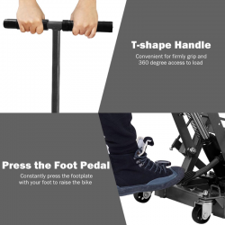 ‫رافعه دراجه نارية اسود