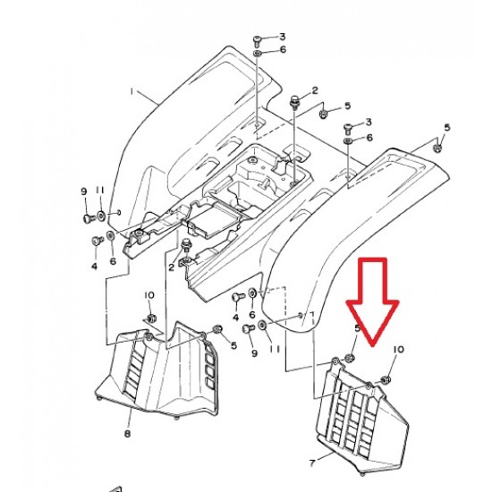بلاستيك بدي يسار بانشي وكاله