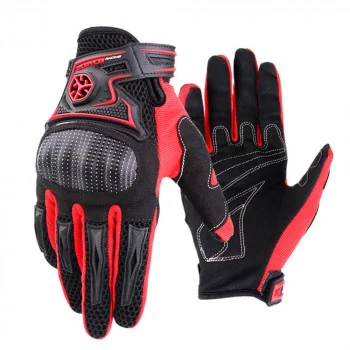 قفاز اسود احمر SCOYCO MC23