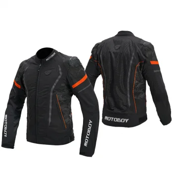 جاكيت MOTOBOY اسود بطانة شتوي