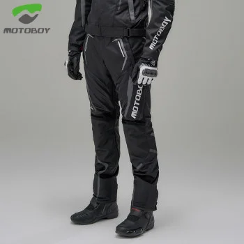 بنطالMOTOBOY اسود احمر