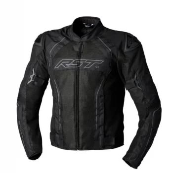 جاكيت S1 Mesh CE Mens Textile Jacket, Black / Black